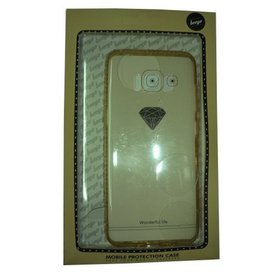 Pouzdro Beeyo Diamond Frame gold Samsung S8